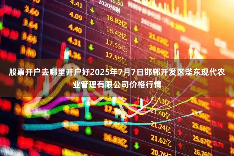 股票开户去哪里开户好2025年7月7日邯郸开发区滏东现代农业管理有限公司价格行情