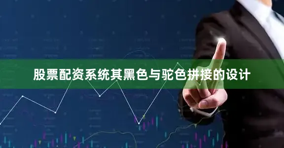 股票配资系统其黑色与驼色拼接的设计